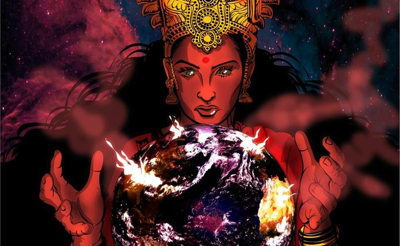 Illustration for article titled Indian comic book about a rape survior superhero (TW: rape)
